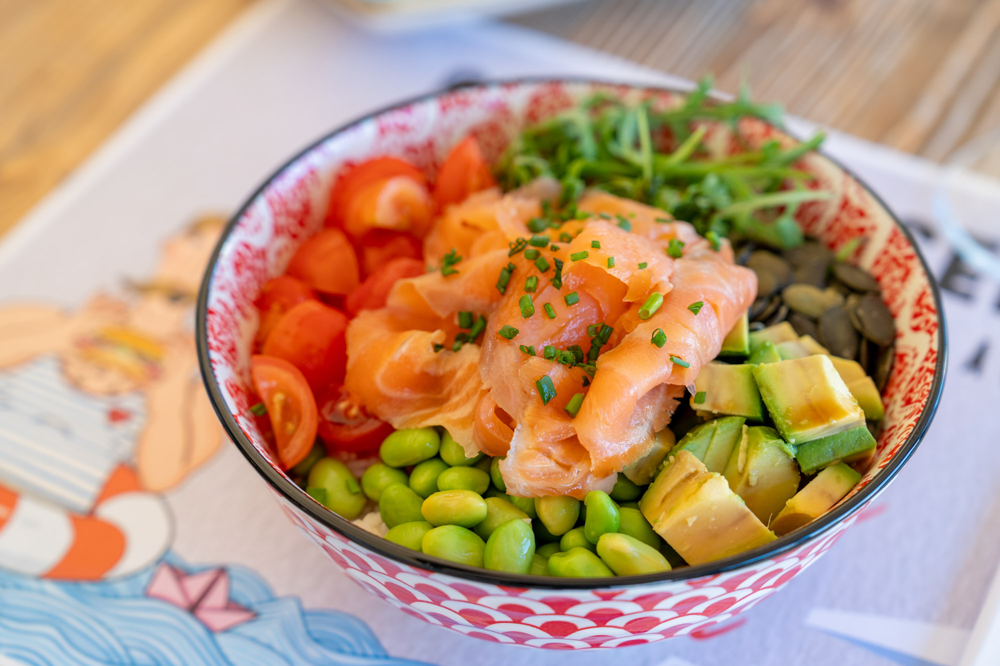 Un menu qui a le goût de la mer, du soleil et des sourires