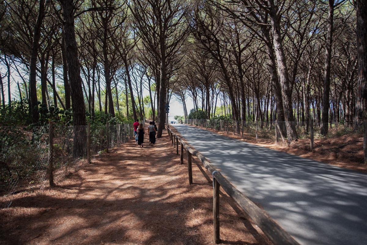 Nur wenige Schritte, schon sind Sie im Meer