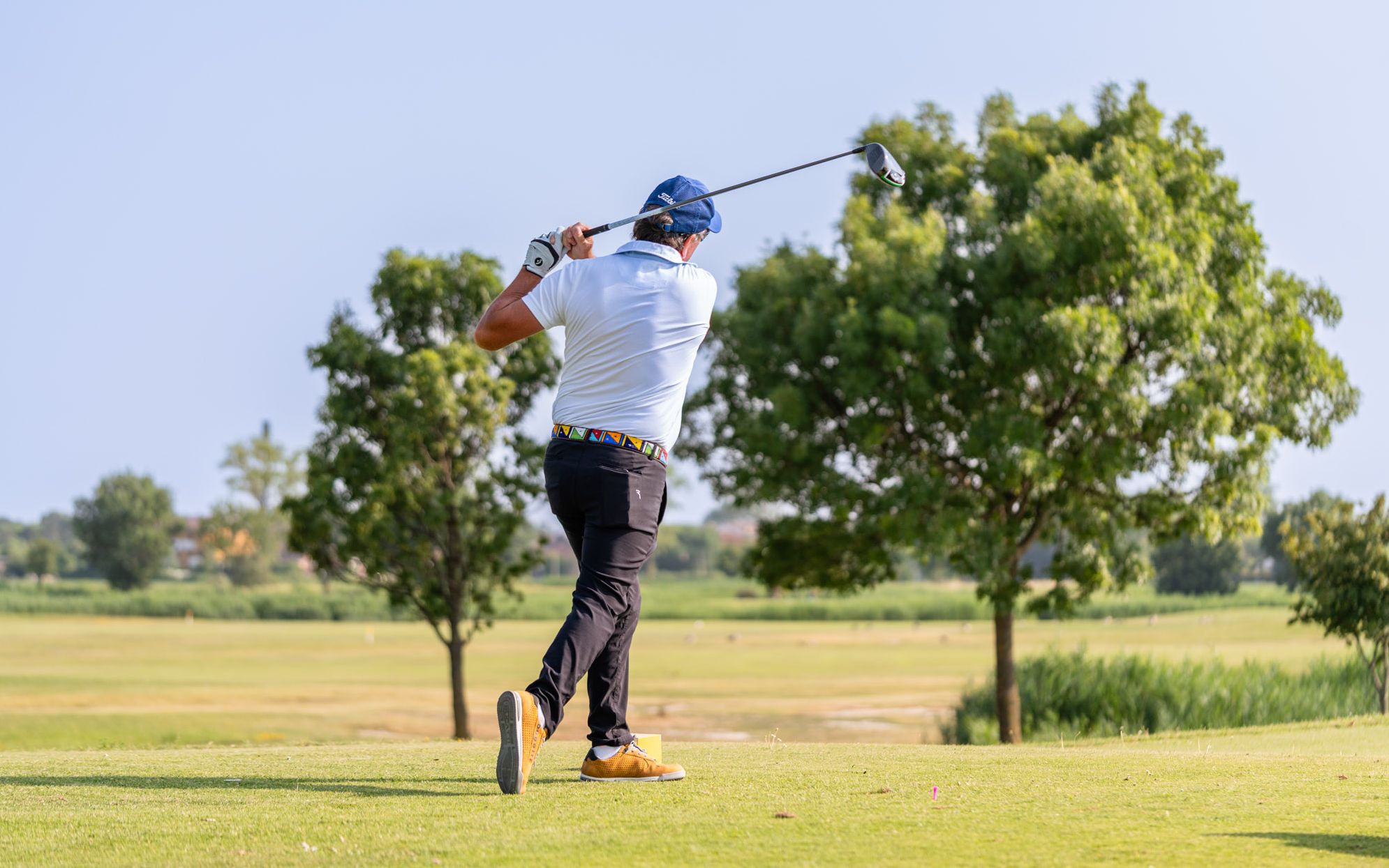 background image Golf in der Lagune