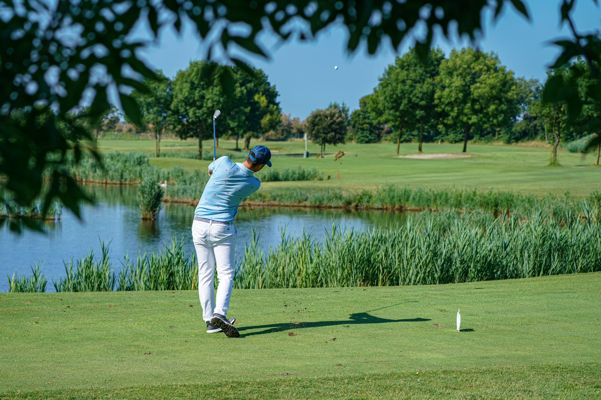 Un resort con campo da golf a Grado