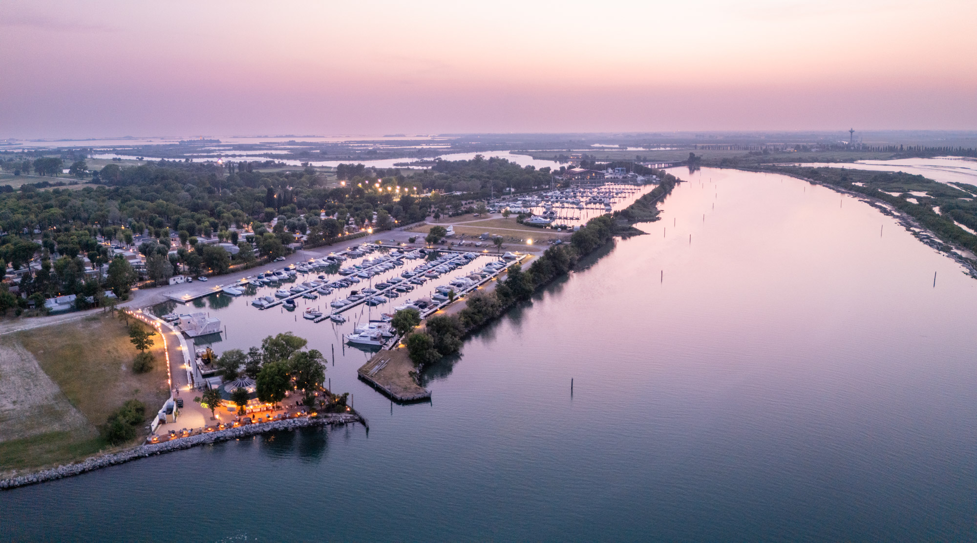 Il porto turistico di Tenuta Primero Grado Family Collection